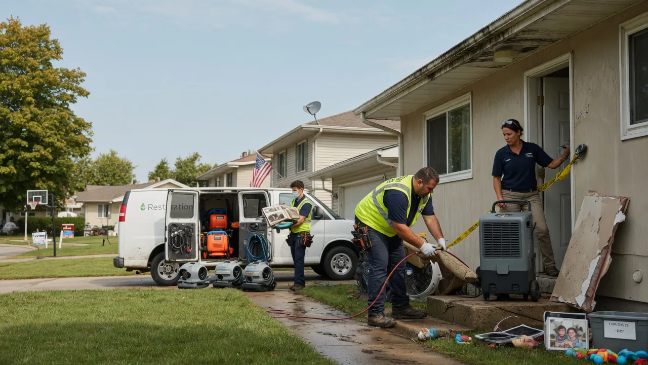 Water Damage Restoration in Woodland, MI near me